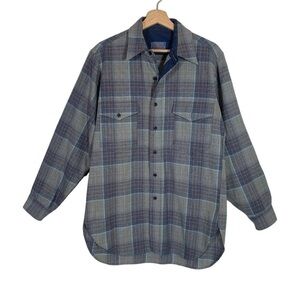 Vintage Pendleton Board Wool Shirt Size Medium
